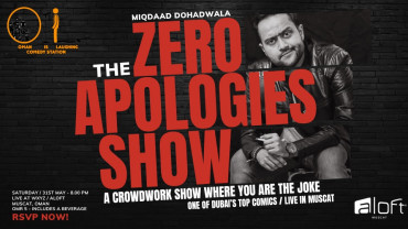 Miqdaad Dohadwala: The Zero Apologies Show - LIVE in Muscat